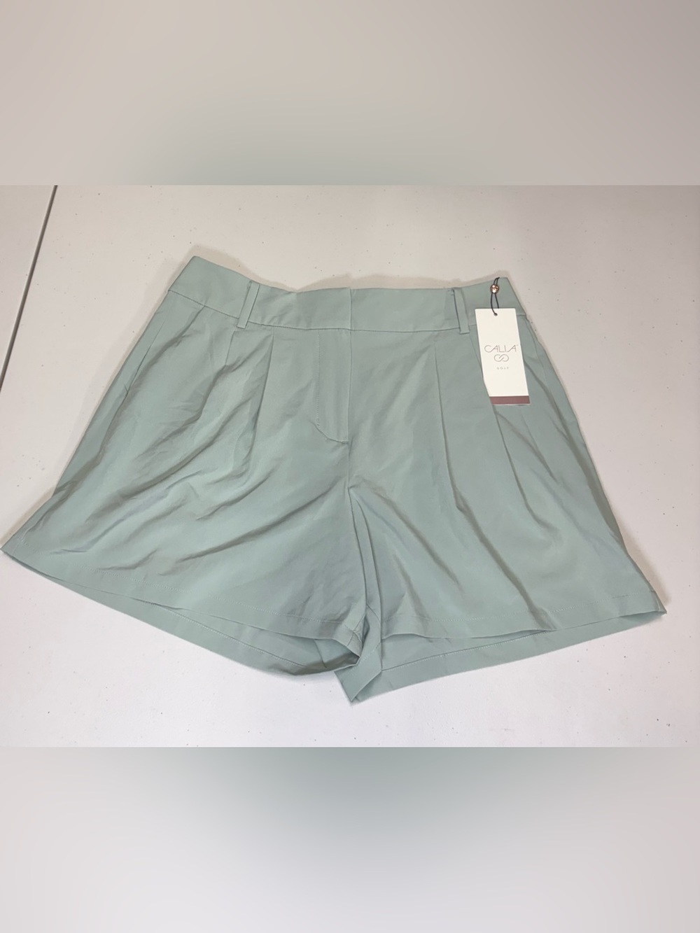 CALIA Golf Traditional Short 4” Inseam— Gray Bog Size 6 NWT